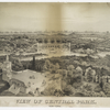 View of Central Park. New York.
