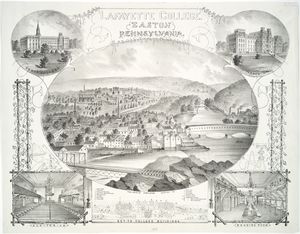 Lafayette College, Easton Pennsylvania.