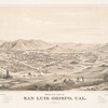 Bird's eye view of San Luis Obispo, Cal.