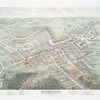 Bird's eye view of Rochester Strafford County, New Hampshire from a position east of town.
