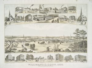 Willimantic, Conn., 1882, from Blake Mountain.