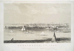 Burlington, Vt, 1858.  From the lake.