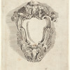 Cartouche encadrant un écusson vide