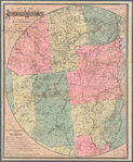 Map of the Adirondack wilderness