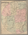 Map of the Adirondack wilderness
