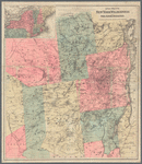 Colton's map of the New York wilderness and the Adirondacks