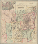 Map of the New York wilderness and the Adirondacks