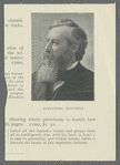 Alexander Winchell.  The late Alexander Winchell. [From a photograph by Gibson, Ann Arbor, Mich.]