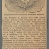 Charles A. Winch, Congressional candidate, Eleventh District