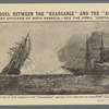 Close of the combat--the "Kearsarge" getting into position to rake the "Alabama"
