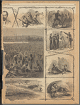 ...Wirz's trial.--[See page 582.] Wirz. Photograph by Gardner. Driven to madness. Wirz stamping on a prisoner. How they robbed prisoners. Crawling to the swamp for water. Mud burrow.