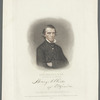 Hon. Henry A. Wise. Governor of Virginia. Henry A. Wise of Virginia [signature]