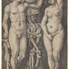 Adam and Eve with a Skeleton