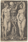 Adam and Eve with a Skeleton