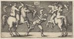 Battle Between Three Men