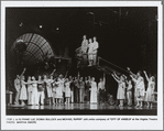 Franc Luz, Donna Bulllock, Michael Rupert and cast in the stage production City of Angels