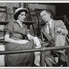Rae Allen and Ray Walston in the stage production Damn Yankees