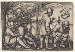 Peasants Behind the Hedge