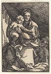Holy Family Under a Canopy