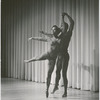Ballet dancers John Jones and Delores Brown performing at Lincoln Center, New York, ca. 1950s