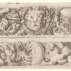 Deux frises sur une même planche