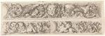 Deux frises sur une même planche
