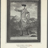 Major General James Wolfe. Mezzotint portrait in colors reduced facsimile [No. 131]