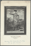 Major General James Wolfe. Mezzotint portrait in colors reduced facsimile [No. 131]