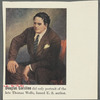 Douglas Gorsline did the only portrait of the late Thomas Wolfe, famed U.S. author