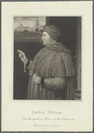 Cardinal Wolsey. From the original of Holbein in the collection of Christ Church, Oxford