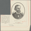 A. Woltmann [signature]. Alfred Woltmann. Auschnitt aus einem Holzschnitte aud dem Jahre 1880