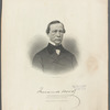Fernando Wood [signature]. Hon. Fernando Wood. Representative from New York