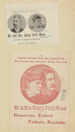 Season 1891-92. Mr. and Mrs. Henry Firth Wood, in their charming recitals of humor and pathos. Signor Vitale will be assisted by the popular and talented young favorites. Mrs. & Mrs. Henry Firth Wood in a choice selection of humorous, dialect and pathetic recitals / W.H. McCully sc.