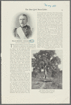Major-General Leonard Wood, military governor of Cuba. The peace tree--Santiago, under which the surrender took place / photograph by W.S. Gardner