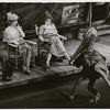 Zoe Caldwell, Kate Reid, and Art Ostrin in the stage production Slapstick Tragedy (The Gnadiges Fraulein)