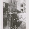 Opera sopranos Ellabelle Davis (left) and Helen Phillips, possibly at Davis's residence in New Rochelle, New York