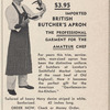 Apron advertisement from Holiday Imports, Ltd. New Rochelle, New York