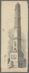 The Worth monument, Madison Square, N.Y. corner stone laid Nov. 25, 1857