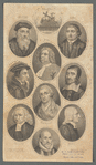 Wickliffe. Penn. Luther. Baxter. Winchester. Whitfield. Arminius. Wesley