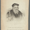 John Wickliffe, D.D. From a picture in possession of the Duke of Dorset