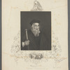 John Wycliffe. [Caption in vignette]: John of Ghent protecting Wycliffe. [Caption above portrait]: The Reformation