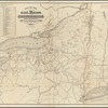 Map of the rail roads of the State of New York