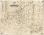 Map of the rail roads of the State of New York
