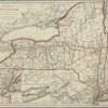 Railroad map of the State of New York