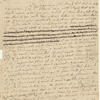 Letter of 25 February 1782 from Samuel Crisp to Burney