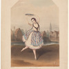 Fanny Cerrito [facsimile signature] in the new grand ballet Alma; ou La fille du feu, no. 1, La Bohémienne