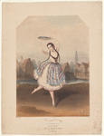 Fanny Cerrito [facsimile signature] in the new grand ballet Alma; ou La fille du feu, no. 1, La Bohémienne