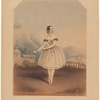 Fanny Cerrito [facsimile signature] in the favourite pas La gitana