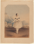 Fanny Cerrito [facsimile signature] in the favourite pas La gitana