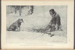 "As he looked apathetically about him, his eyes chanced on the dog" 
